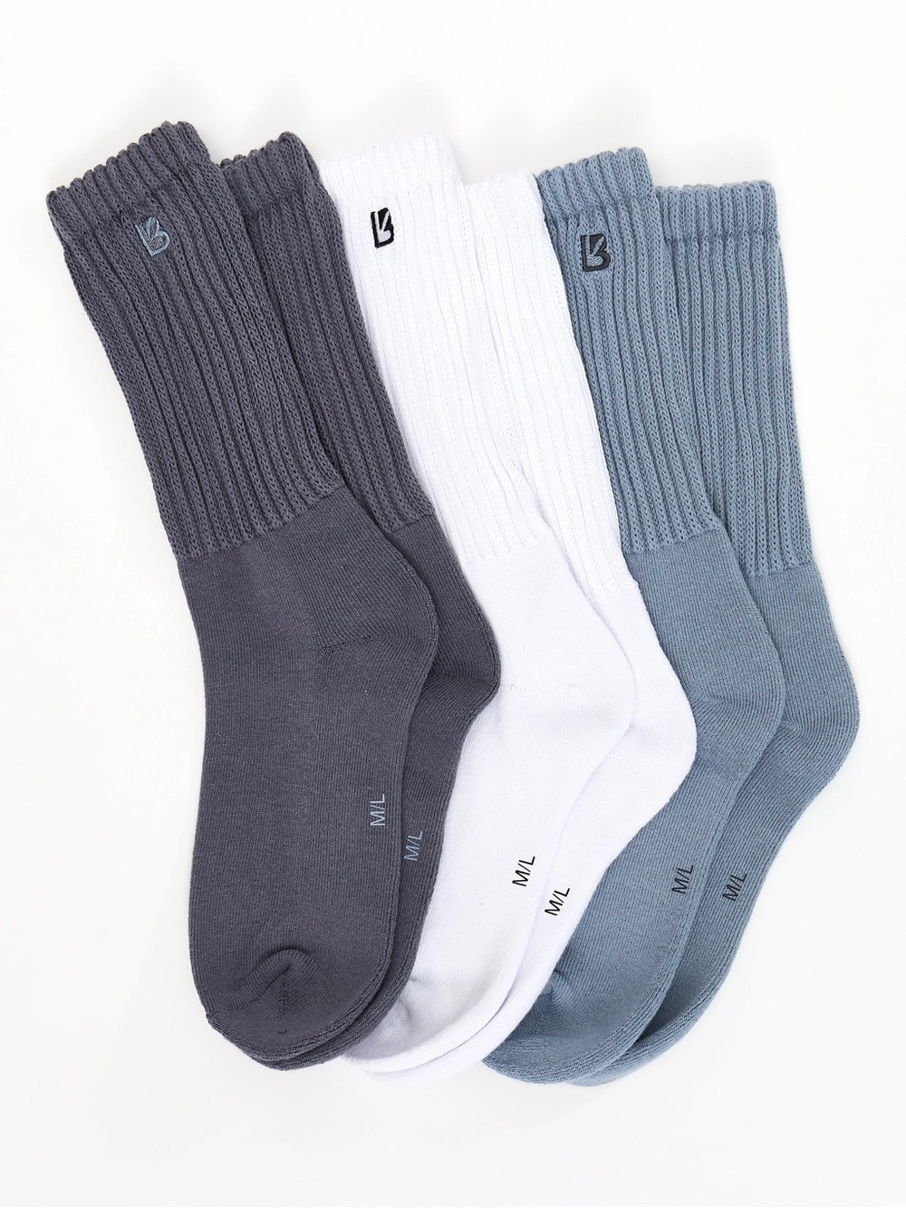 BuffBunny 3-Pack Scrunch Socks